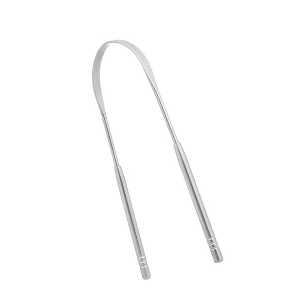 Tongue Scraper Stainless Steel Cleaner Fresh Breath Cleaning Coated
