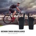 thumbnail image 4 of Ciclismo Guantes de pantalla táctil para exteriores guantes reflectantes antideslizantes con dedos completos (negro) Likrtyny Para estrenar, 4 of 8