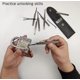 thumbnail image 5 of 15Pcs Unlock Tool Juego de desbloqueo de herramientas de selección de 15 piezas Práctica de extracción de llaves, 5 of 5