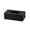 Black, variant on Khaki Plastic Tissue Box Holder With Wide Mouth, 9.25x4.92x3.15in, Desktop Tissue Storage For Home Office Car, 1 Pack