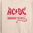 thumbnail image 3 of ACDC - Highway To Hell - Women's Lightweight French Terry Long Sleeve Shirt, 3 of 5