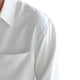 thumbnail image 3 of Camisa de manga larga para hombre, camisa informal con cuello vuelto y botones de mezcla de algodón para primavera y otoño, 3 of 8
