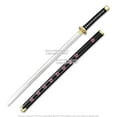 thumbnail image 3 of 40” One Pirate Roronoa Zoro Shusui Foam Fantasy Anime Katana Cosplay LARP Costumes, 3 of 5