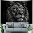 thumbnail image 4 of Lingy Majestic Lion Wall Tapestry and Decoration Painting, 4 of 6