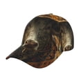 thumbnail image 1 of Balery Sunflower Cowboy Hat Cow Gorra de béisbol de tamaño ajustable para correr, entrenar y actividades al aire libre. Gorra de papá para todas las estaciones., 1 of 6