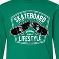 thumbnail image 4 of Inktastic Skateboard Lifestyle Long Sleeve Youth T-Shirt, 4 of 5