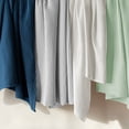 thumbnail image 7 of Exclusivo Mezcla 100% Cotton Waffle Throw Blanket for Couch, Sofa, Lightweight and Breathable Gauze Muslin Blanket for Summer, Moisture-Wicking, Home Decor, 50"x70", Sage Green, 7 of 7