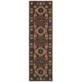 thumbnail image 2 of Safavieh Heritage Diarmait Floral Wool Runner Rug, Red/Black, 2'3" x 8', 2 of 11