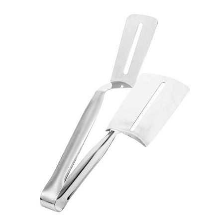 

Steak Frying Spatula BBQ Kitchen Supply Stainless Steel Food Tongs