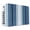 Blue, variant on Burnt Orange Grey Indoor Air Conditioner Cover, Oil Painting Modern Abstract Art Window AC Unit Cover Double Insulation with Drawstring, Waterproof Air Conditioner Covers for Inside 17Lx13Hx3.5D