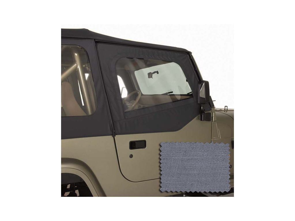 Rugged Ridge by RealTruck Door Skins for Wrangler TJ | Khaki Diamond, Pair | 13717.36 | Compatible with 1997-2006 Jeep Wrangler TJ