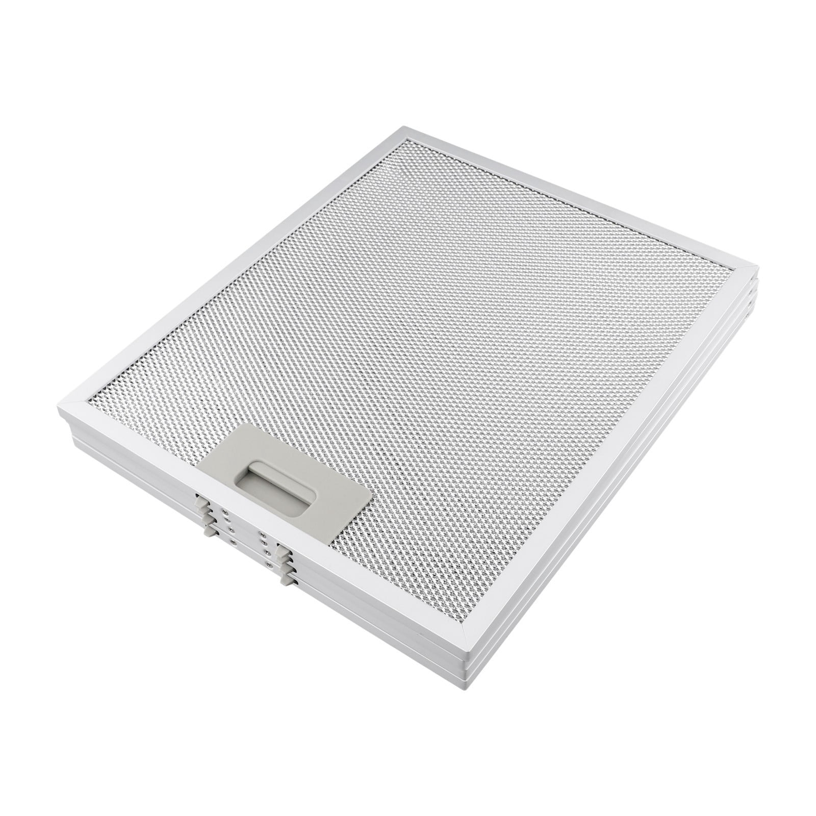 4PCS Silver Aluminum Range Hood Grease Filter 320x260x9 mm Exhaust Fan Filter