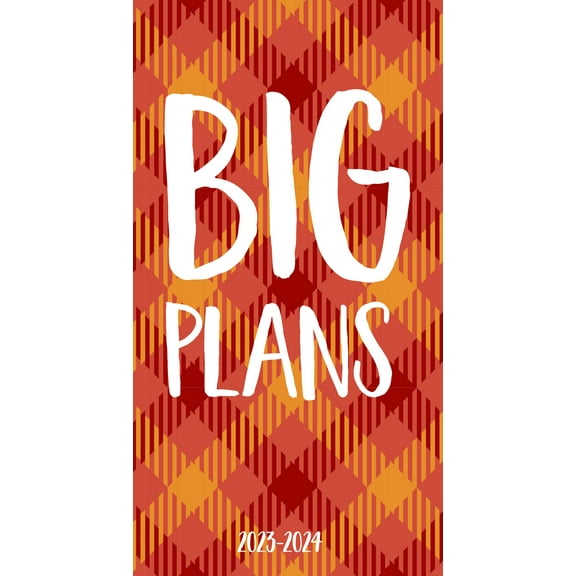 Big Plaid Plans 2023 2-Year Pocket Planner
