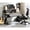 Oak, variant on Studio Desk in Music Recording | Features Open Compartments and Shelf | Sturdy Composite Wood and Metal | Manages Equipment Well