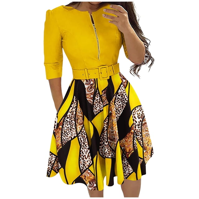 Birdeem Mode Femme Polyvalente Vie Quotidienne Manches Trois-Quarts