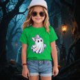 thumbnail image 2 of KPVEVIQ Toddler Girls Boys Halloween Shirts Fun Ghost Graphic T-Shirt Fall Tee Top Short Sleeve Cute Kids Clothes, 2 of 5