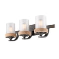 thumbnail image 2 of Wry Lighting Chatham 3-light Vanity in Gunmetal Bronze, 2 of 2