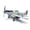 Light ash, variant on 1/48 MUSTANG P-51D Fighter 4D Assemble Model American WWII P51 Airplane Glue-Free 6 Color Separation Quick Imposition Toy