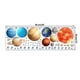 thumbnail image 5 of Adhesivos de pared del sistema solar de 9 planetas, adhesivos luminosos, 5 of 5
