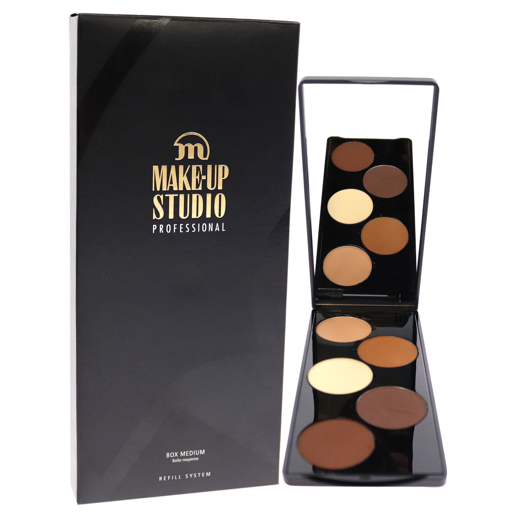 Make-Up Studio Shaping Box Powder, Highlighter Makeup, Dark, 0.55 oz
