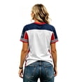 thumbnail image 5 of 2026 New USA Soccer Jersey Women, United States Jersey Soccer, Jersey USA V Neck Short Sleeve Football Shirt, USA Flag Soccer Jersey for Adult(Deep Red, XL), 5 of 6