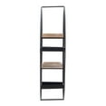 thumbnail image 4 of Lindell Round 4 Shelf Wall Storage Black, 4 of 15