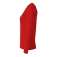 thumbnail image 3 of A4 Spike Long Sleeve Volleyball Jersey For Women in Scarlet | NW3015, 3 of 3