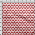 thumbnail image 4 of oneOone Cotton Flex Red Fabric Geometric Sewing Craft Projects Fabric Prints By Yard 40 Inch Wide, 4 of 5