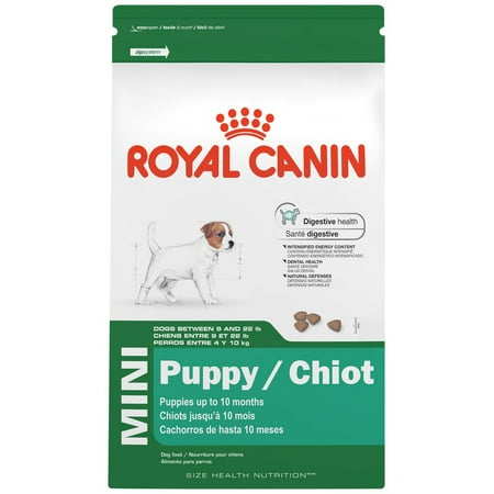 Royal Canin Size Health Nutrition Mini Puppy Small Breed Puppy Dry Dog Food, 2.5