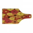 thumbnail image 1 of Gerber Daisy Cutting Board, Summer Bloom Love Pattern with Continuous Nested Flower Petals in Warm Tones, Decorative Tempered Glass Cutting and Serving Board, in 3 Sizes, by Ambesonne, 1 of 2