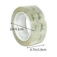 thumbnail image 2 of Transparent Office Tape, Small Sealing Tape, Clear Adhesive Tape for Packaging and Office Use, Durable Strong Bonding, Multiple Sizes, 2 of 7