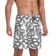 thumbnail image 2 of Fotbe Hand Drawn Snake Pantalones Cortos de Pijama para Hombre, Ropa de Dormir, Pantalones de Pijama Cortos para Hombre-X-Large, 2 of 6