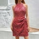 thumbnail image 1 of WILLBEST Vestidos de Verano para Mujer 2025, Moda de Verano para Mujer, Nuevo Vestido Corto Floral sin Mangas con Cremallera Grande, 1 of 3