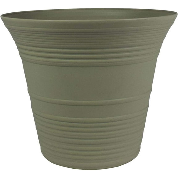 The HC Companies 12" Sedona Planter in Seafoam
