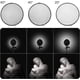 thumbnail image 2 of Difusor suave reflector estándar de 18 cm con rejilla de panal de 20/40/60 grados para proyector de montaje fotográfico con luz estroboscópica de flash de estudio, 2 of 5