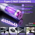 thumbnail image 3 of YIKEXINCHEN Handheld Vacuum Cleaner Cordless Car Vacuum 9000Pa 4-in-1 Portable Mini Household Compact Vacuum w/ 7 Attachments, 3 of 8