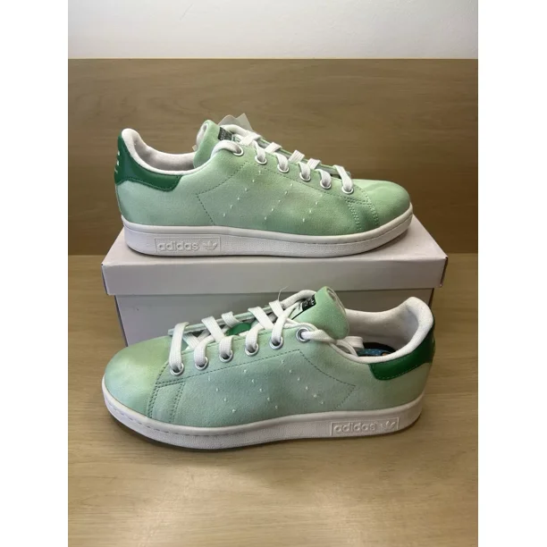 Ad-id-as Pharrell Williams Hu Holi Stan Smith AC7043 Mens Size 4 Women’s 5.5 Green