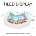 thumbnail image 5 of Alpaca Chic Chiffon Women's Beach Summer Dress with Polyester Straps, 5 of 6