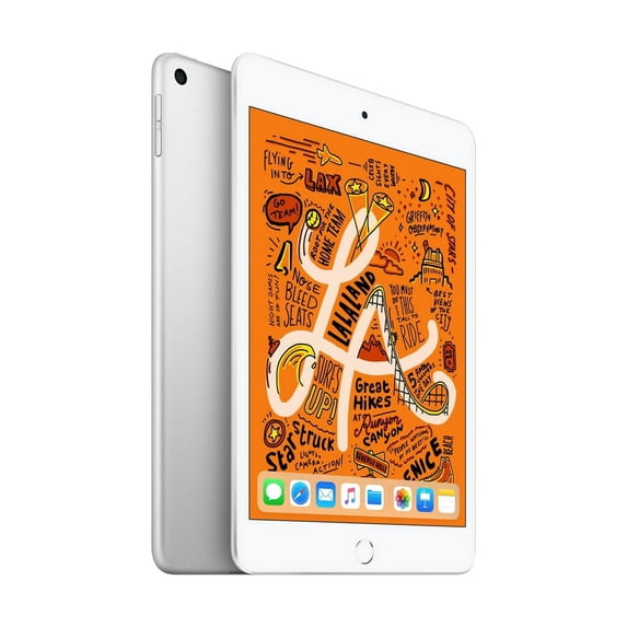 Restored 2019 Apple iPad mini Wi Fi 256 GB Silver (5th Generation) (Refurbished)