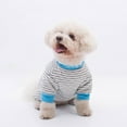 thumbnail image 2 of Dog Winter Coat Pet Clothing Clearance Empty Quilted Winter Pet Four-Legged Clothes Striped Clothes Pet Clothes, 2 of 6