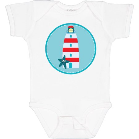 

Lighthouse Nautical Beach Baby Bodysuit