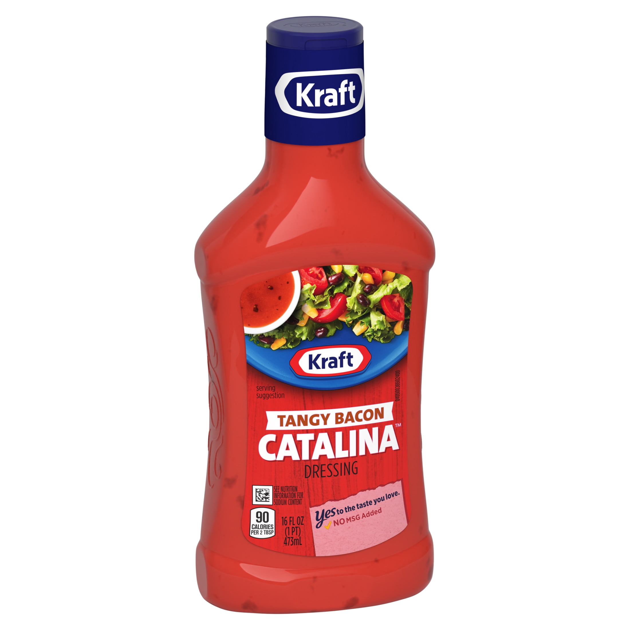 Kraft Tangy Bacon Catalina Dressing, 16 fl oz Bottle