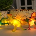 thumbnail image 1 of Cadena de luces LED Jadeshay lámpara de Cadena de dinosaurio 2 m, 1 of 12