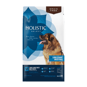 Angle View: Holistic Select Natural Grain Free Dry Dog Food, Large & Giant Breed Adult Recipe, 24-Pound Bag