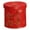 Red, variant on Esquirla Traditional Tabletop Candy Jar Candy Bucket Home Decor Gift Party Favors Crafts Spring Festival Supplies Container for Indoor Gold