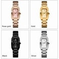 thumbnail image 4 of Square Watches for Women, Women's Wristwatches, Ladies Waterproof Stainless Steel Analog Small Dainty Gold Watch for Women, 4 of 7