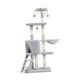 thumbnail image 1 of para gatos, postes rascadores, casa para gatos, muebles de juguete, rascador de madera para gatos, para gatos de interior, gatos Gris claro, 1 of 9