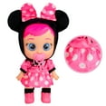 thumbnail image 5 of Cry Babies Disney Nurturing Baby Doll Inspired by Minnie Mouse, Dressed Up in The Iconic Pink Dress and Cries Real Tears with Pink Hair, 5 of 8