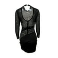 thumbnail image 4 of New High Neck Backless Rhinestone Mesh Slim Fit Sexy Dress, 4 of 8