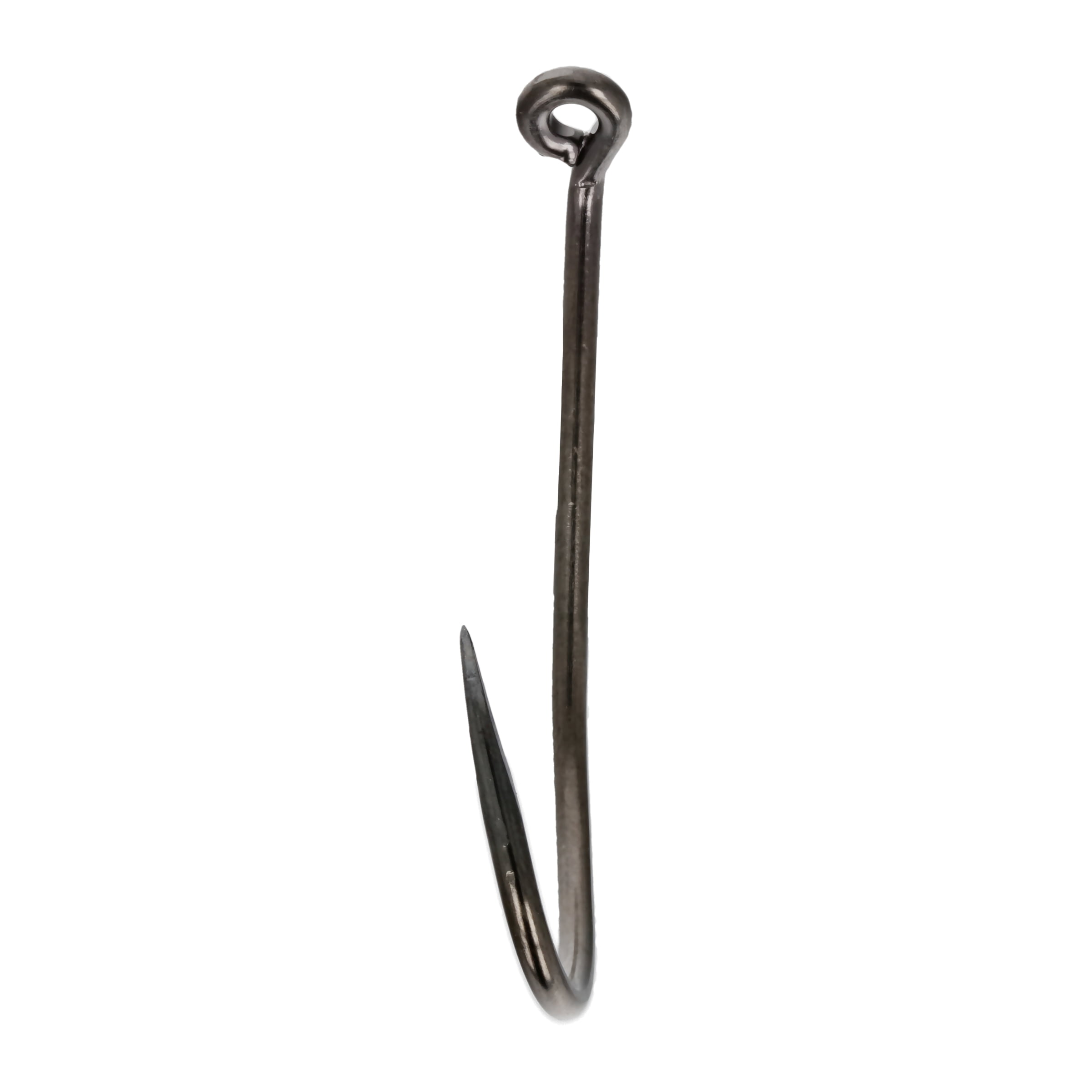 Lazer Sharp L181BKUH-2/0 Baitholder Down Eye Offset Hook, Black, Size 2/0